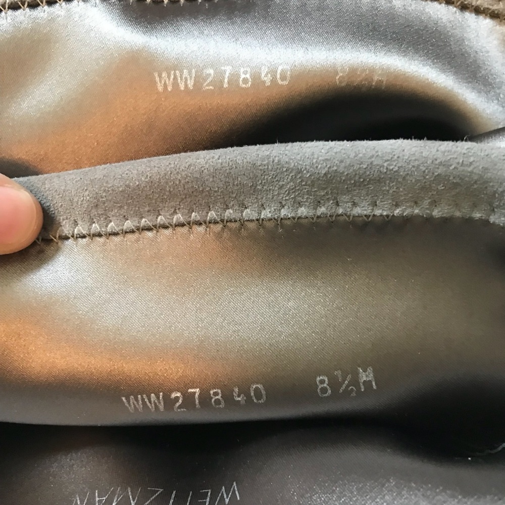 Stuart Weitzman Thighland Boots - Topo Suede - Picture 8 of 8